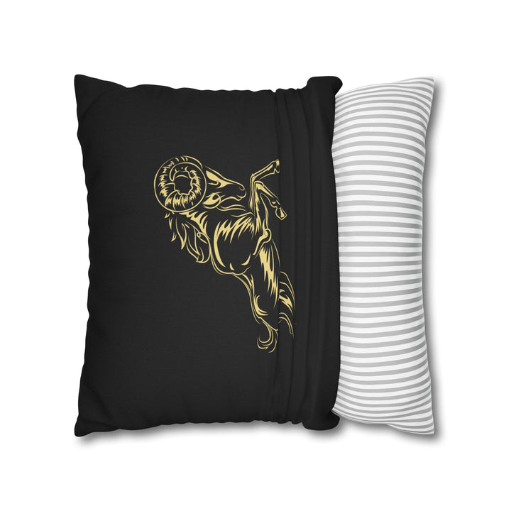 Aries Acrostic Poem Pillow Cover