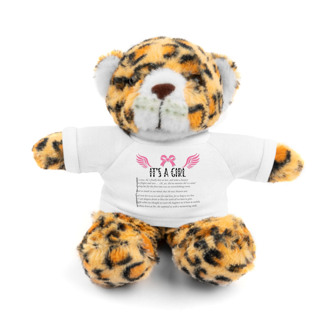 It's a Girl Acrostic Poem Stuffed Animal Collection with T-Shirt - Wings