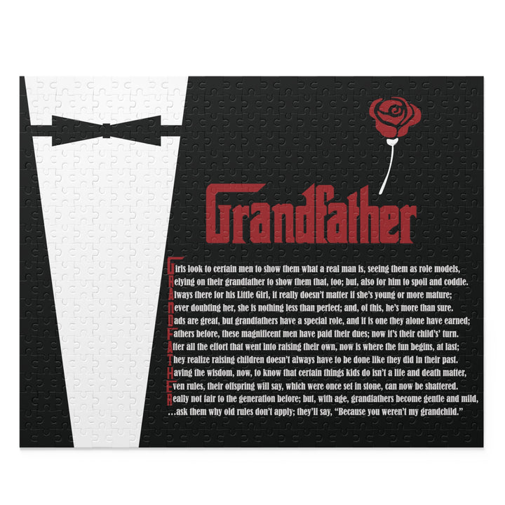 It's Just a Phrase "Grandfather" Acrostic Puzzle