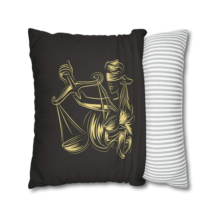Written in the Stars Pillowcase/Cover Spelling Out "Libra"