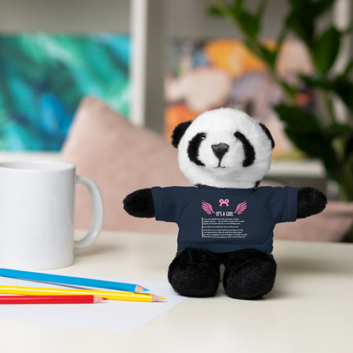 Baby Steps Stuffed Animals with Tee - It's a Girl