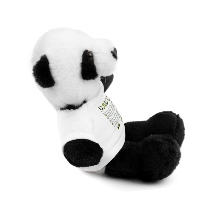 Baby Feet Acrostic Poem Stuffed Animal Collection with T-Shirt - Camo