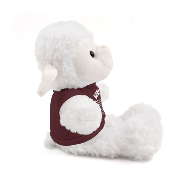 Baby Steps Stuffed Animals with Tee - Baby Feet - Blue Footprints