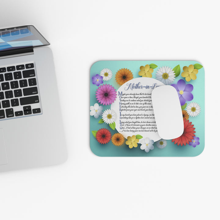 It's Just a Phrase Acrostic Poem Mouse Pad - "Mother-in-Law"