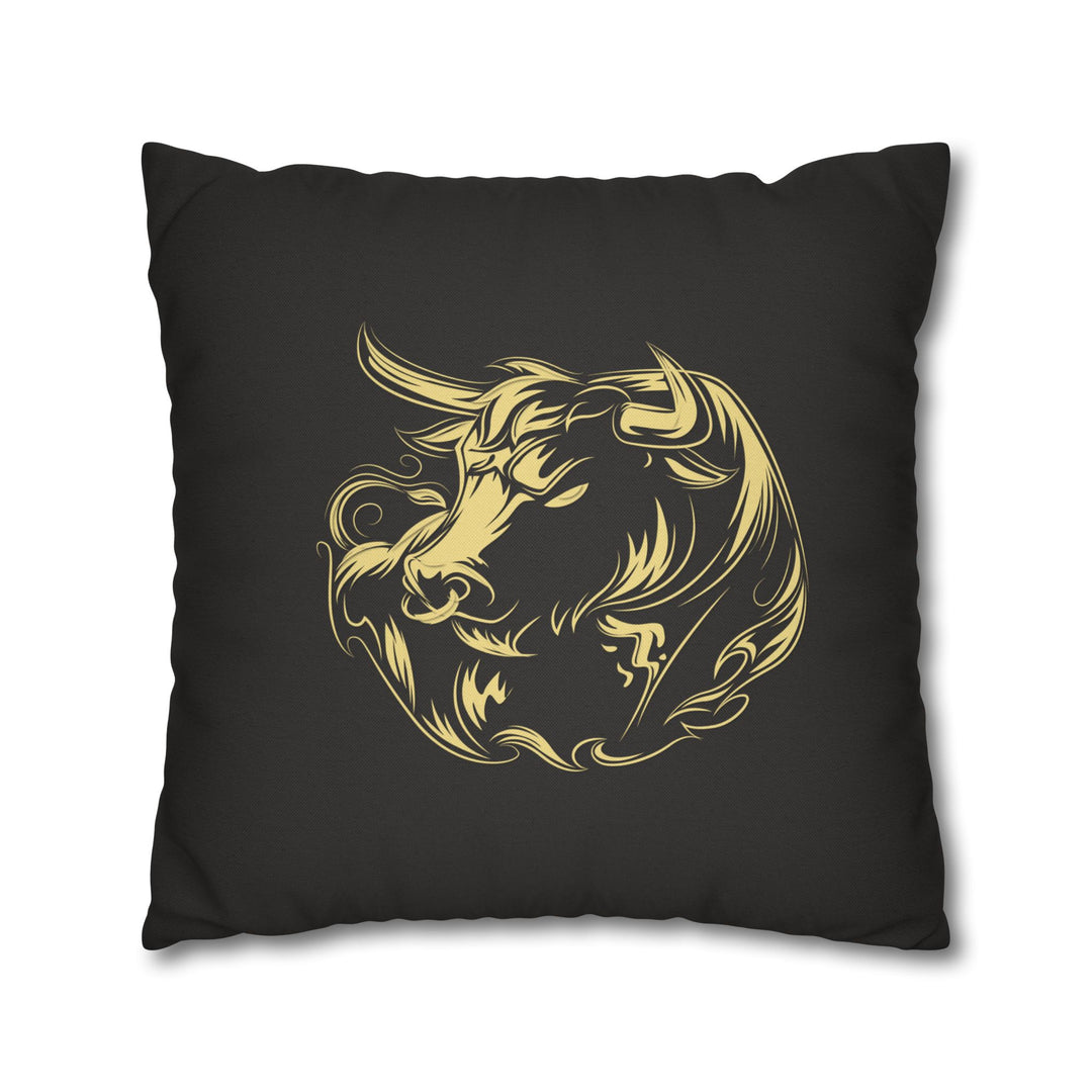 Taurus Acrostic Poem Pillow Cover