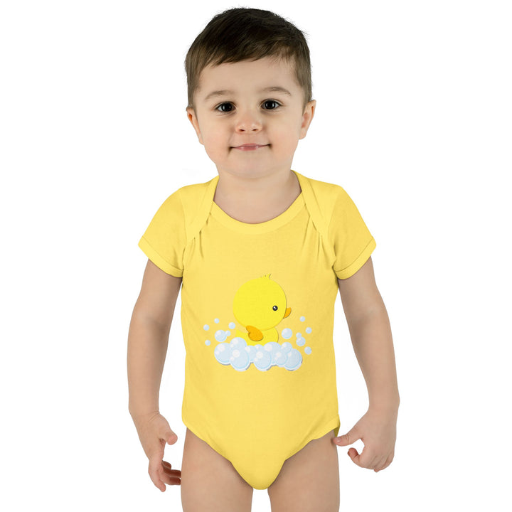 Baby Steps "It's a Boy" Acrostic Poem Bodysuit - Ducky Design