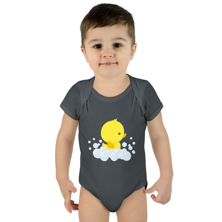 Baby Steps "It's a Boy" Acrostic Poem Bodysuit - Ducky Design