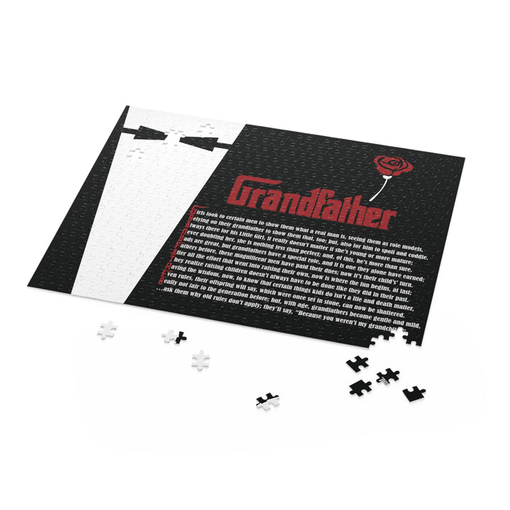 It's Just a Phrase "Grandfather" Acrostic Puzzle