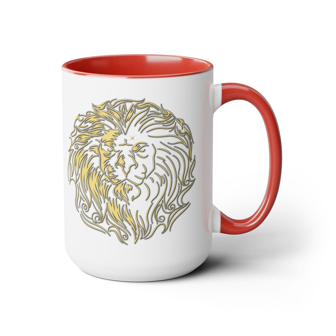 Leo Two-Tone Coffee Mugs - 15oz