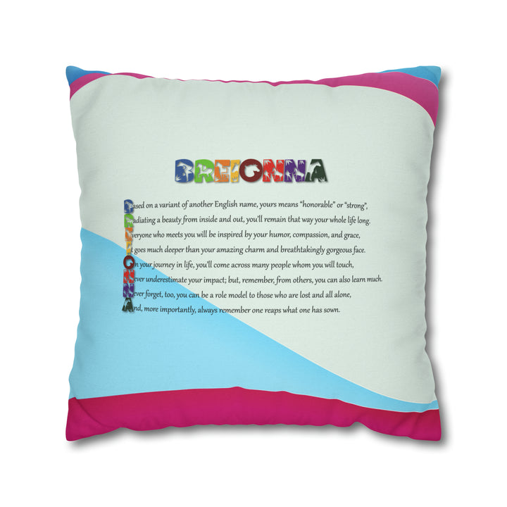 Namesakes Pillow Case Cover - Vibrant Horse Design