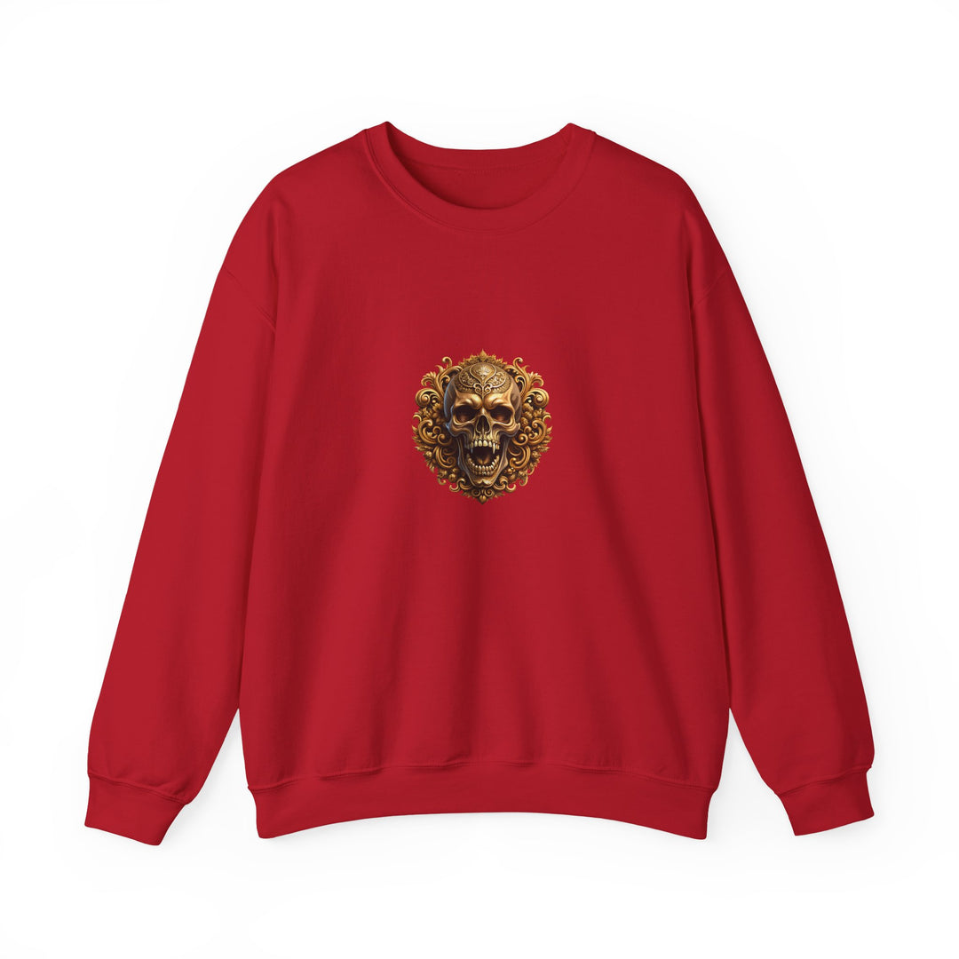 Happy Halloween Acrostic Poem Sweatshirt - Skull