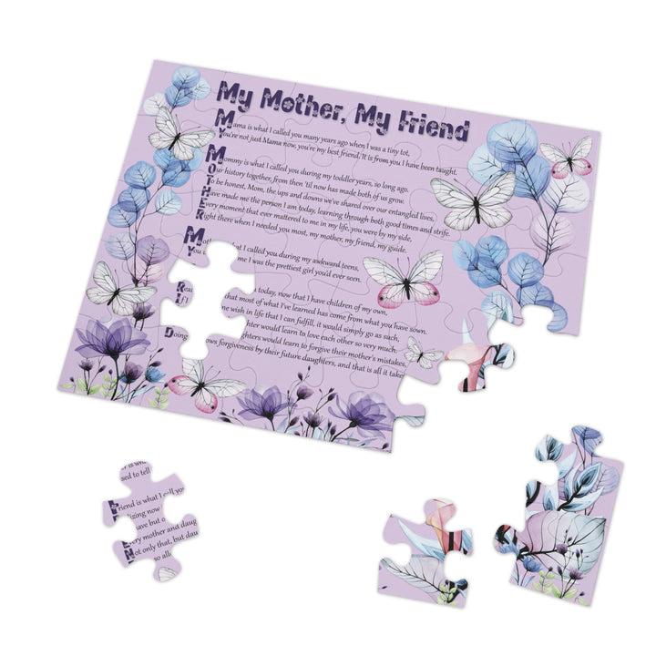 It's Just a Phrase Acrostic Poem Jigsaw Puzzle - My Mother, My Friend