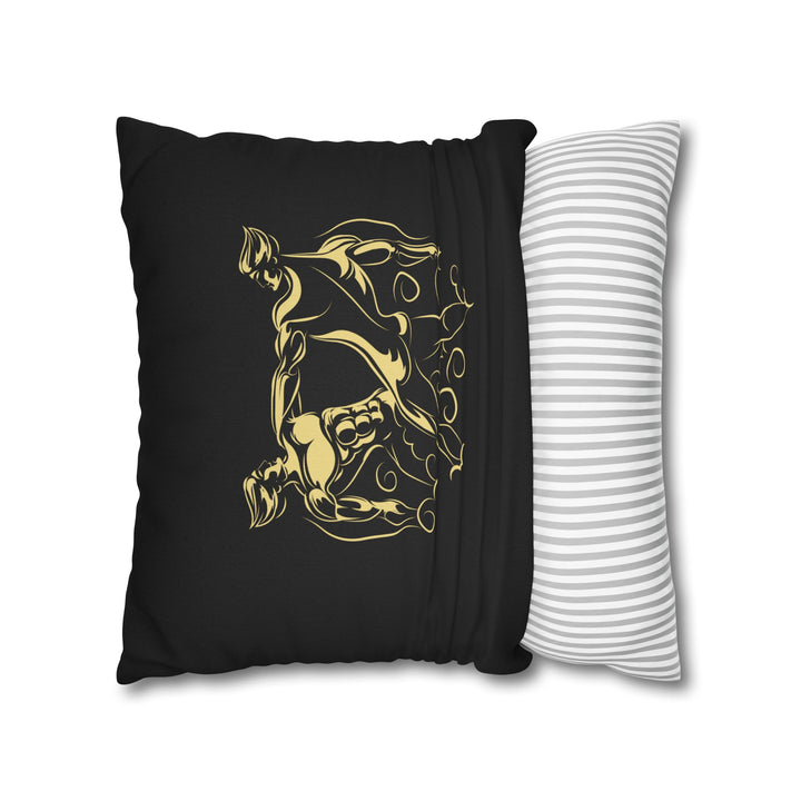 Gemini Acrostic Poem Pillow Cover