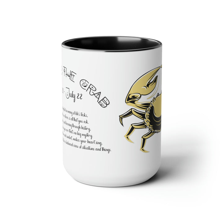 Written in the Stars Two-Tone Coffee Mugs - 15oz - Cancer