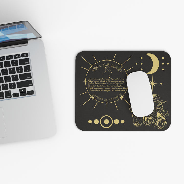 Written in the Stars Acrostic Poem Mouse Pad - "Libra"