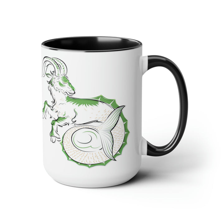 Written in the Stars Two-Tone Coffee Mugs - 15oz - Capricorn