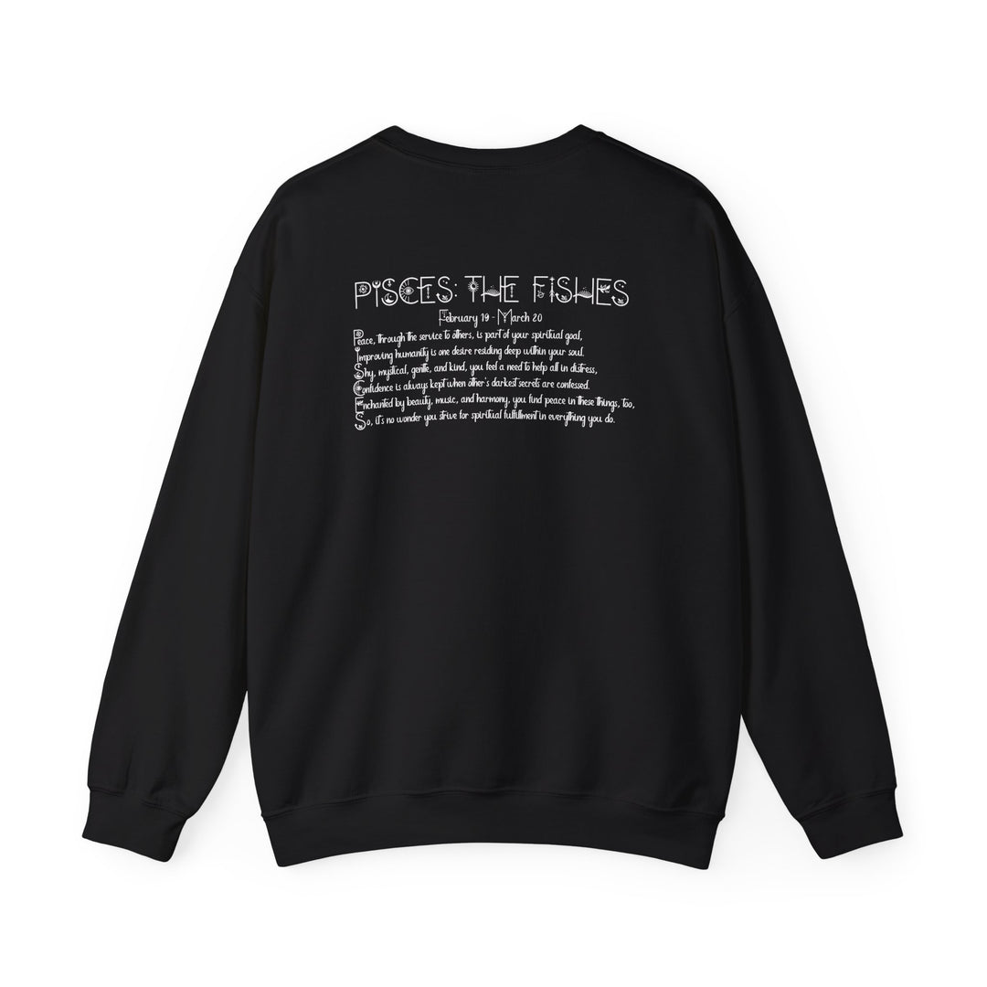 Pisces Acrostic Poem Astrology Sweatshirt - Unisex
