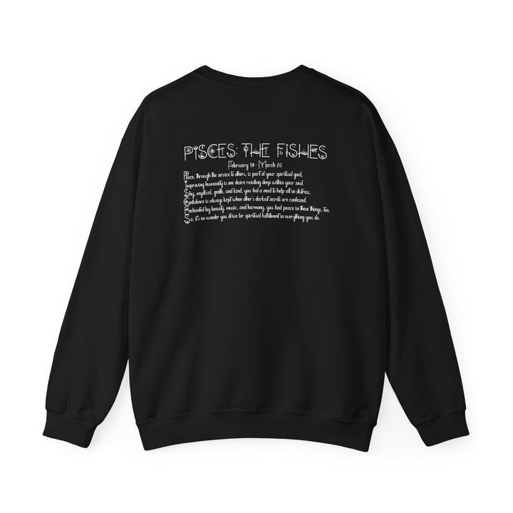 Pisces Acrostic Poem Astrology Sweatshirt - Unisex