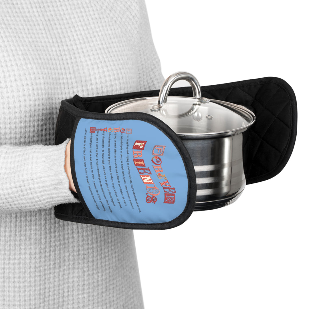 Forever Friends Acrostic Poem Oven Mitts
