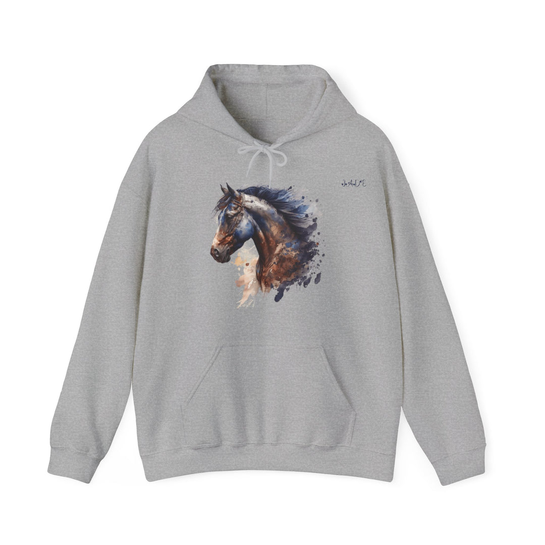 Namesakes, Personalized Acrostic Name Hoodie with Horse Graphic