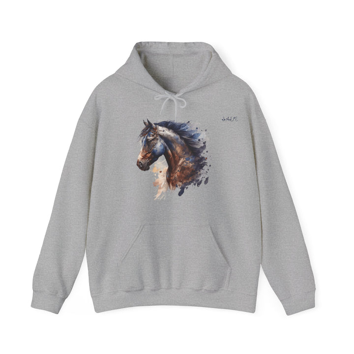 Namesakes, Personalized Acrostic Name Hoodie with Horse Graphic