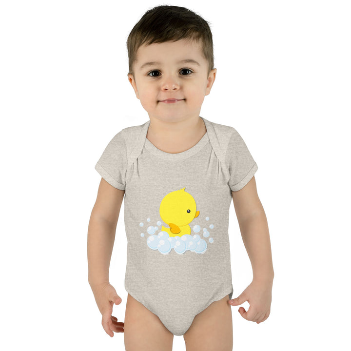 Baby Steps "It's a Boy" Acrostic Poem Bodysuit - Ducky Design