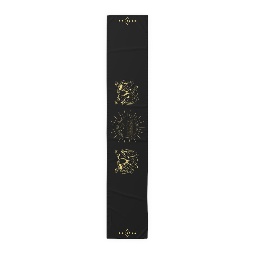 Gemini Acrostic Poem Table Runner