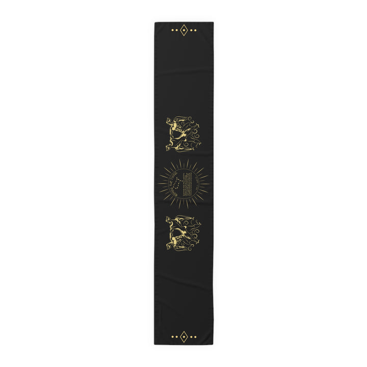 Gemini Acrostic Poem Table Runner