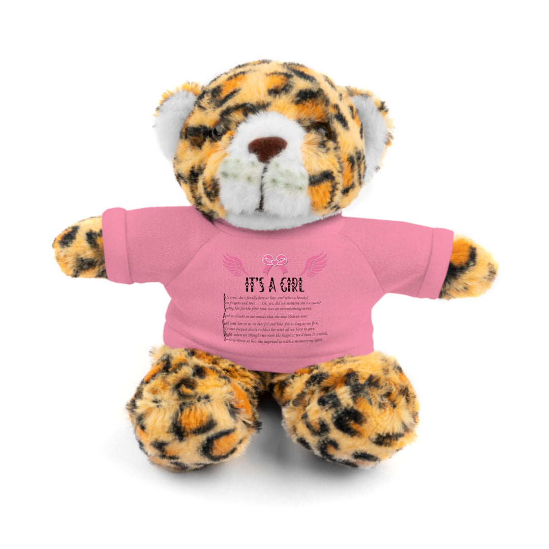 It's a Girl Acrostic Poem Stuffed Animal Collection with T-Shirt - Wings