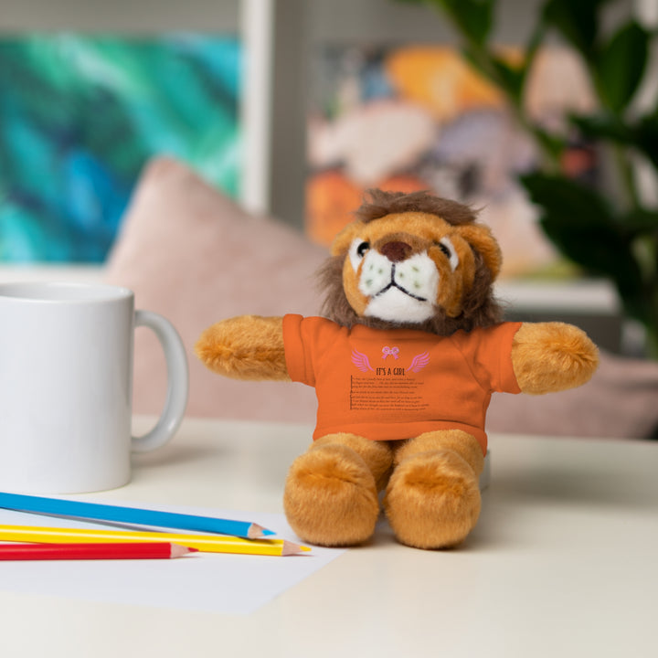 Baby Steps Stuffed Animals with Tee - It's a Girl