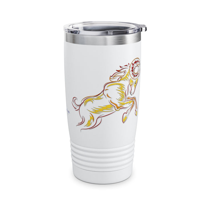 Aries Acrostic Poem Ringneck Tumbler - 20oz