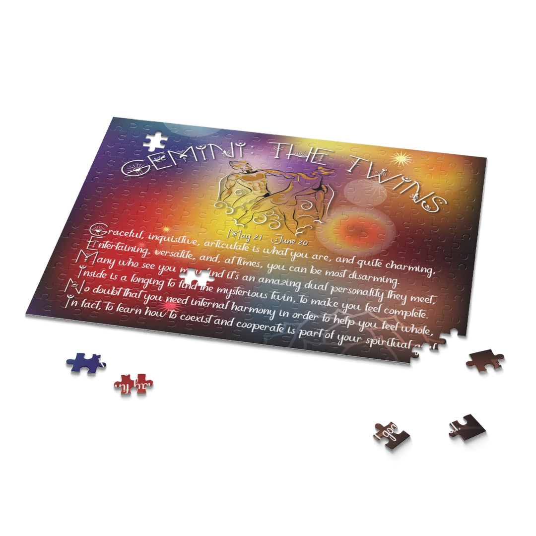 "Gemini" Acrostic Horoscope Puzzle - Beams