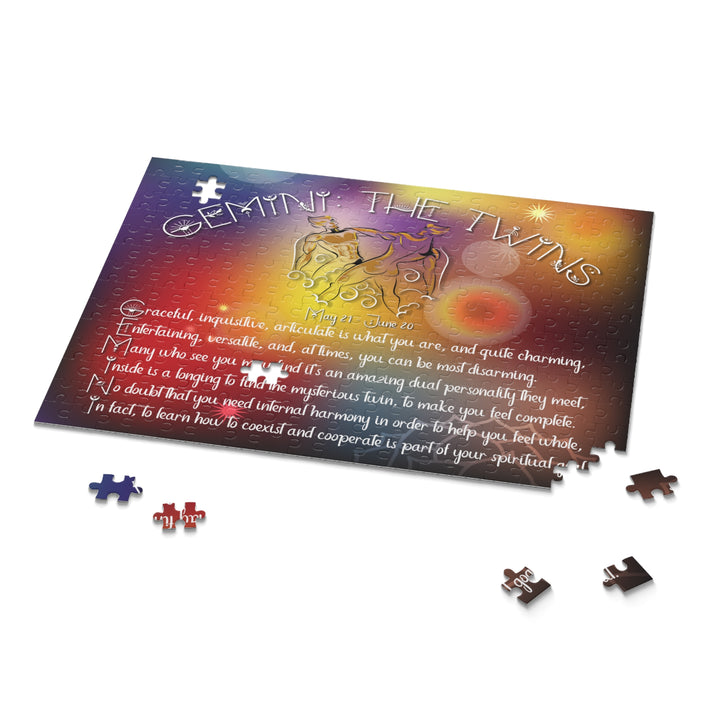 "Gemini" Acrostic Horoscope Puzzle - Beams