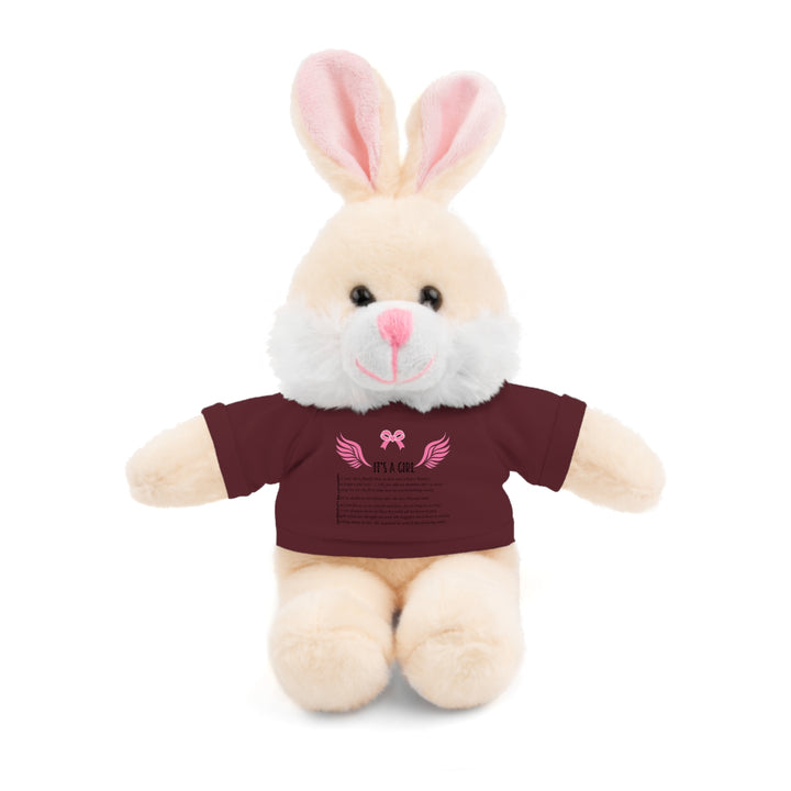 Baby Steps Stuffed Animals with Tee - It's a Girl