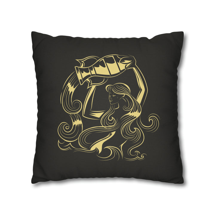 Written in the Stars Pillowcase/Cover Spelling Out "Aquarius"