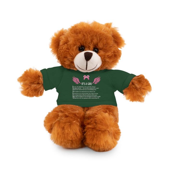 Baby Steps Stuffed Animals with Tee - It's a Girl