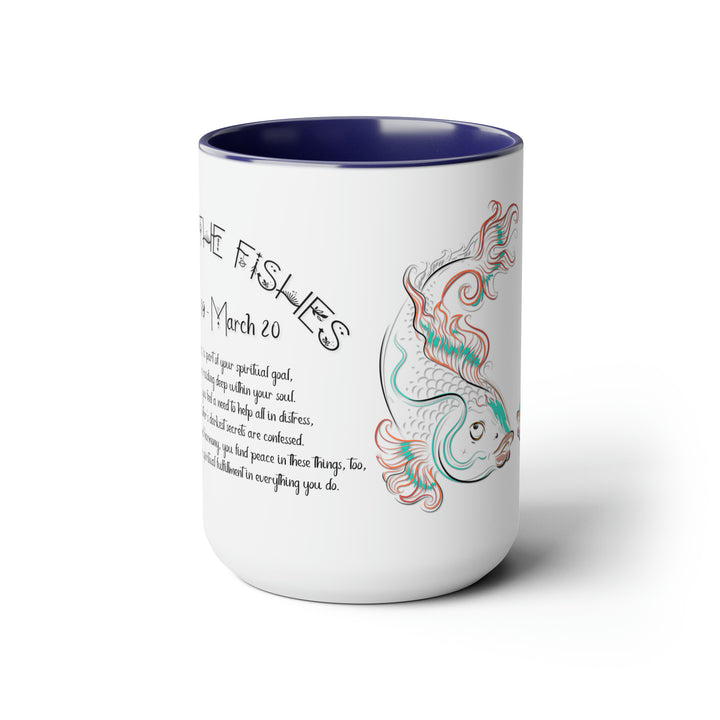 Written in the Stars Two-Tone Coffee Mugs - 15oz - Pisces