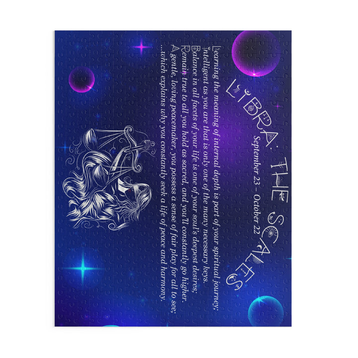 Libra Acrostic Poem Puzzle
