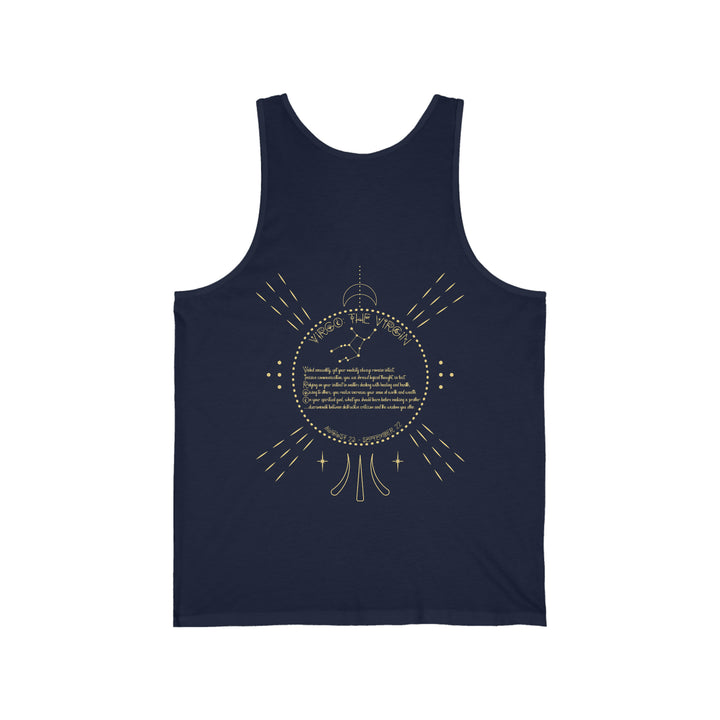 Written in the Stars Unisex Jersey Tank - Virgo