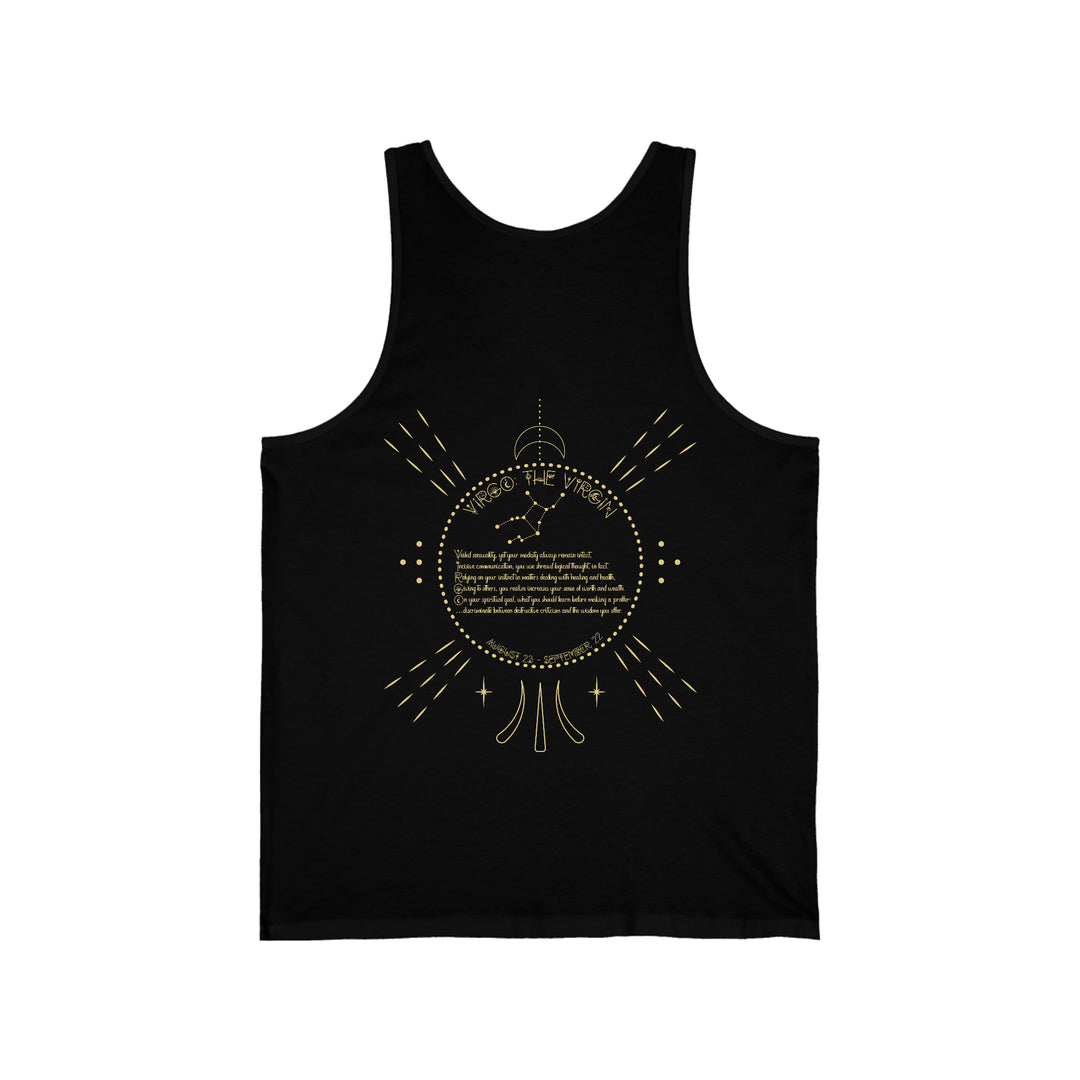 Written in the Stars Unisex Jersey Tank - Virgo
