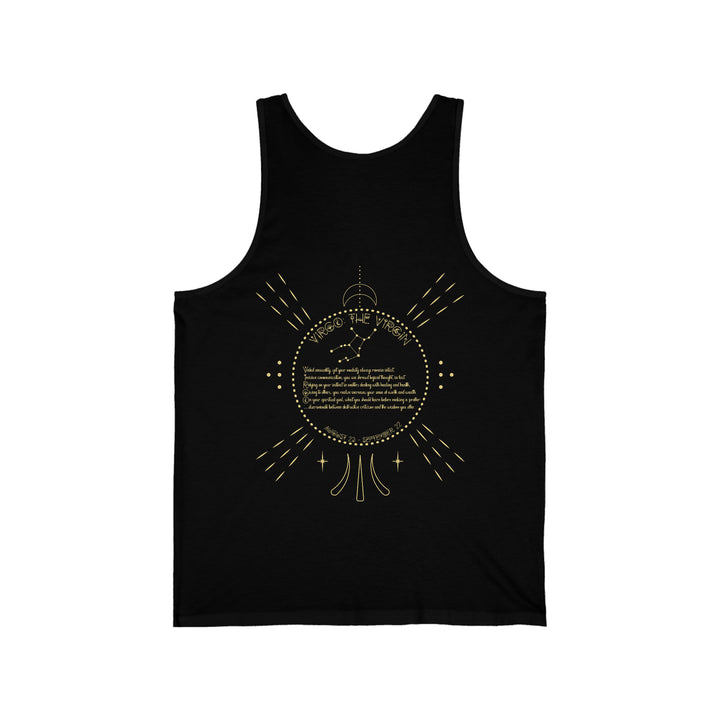 Written in the Stars Unisex Jersey Tank - Virgo