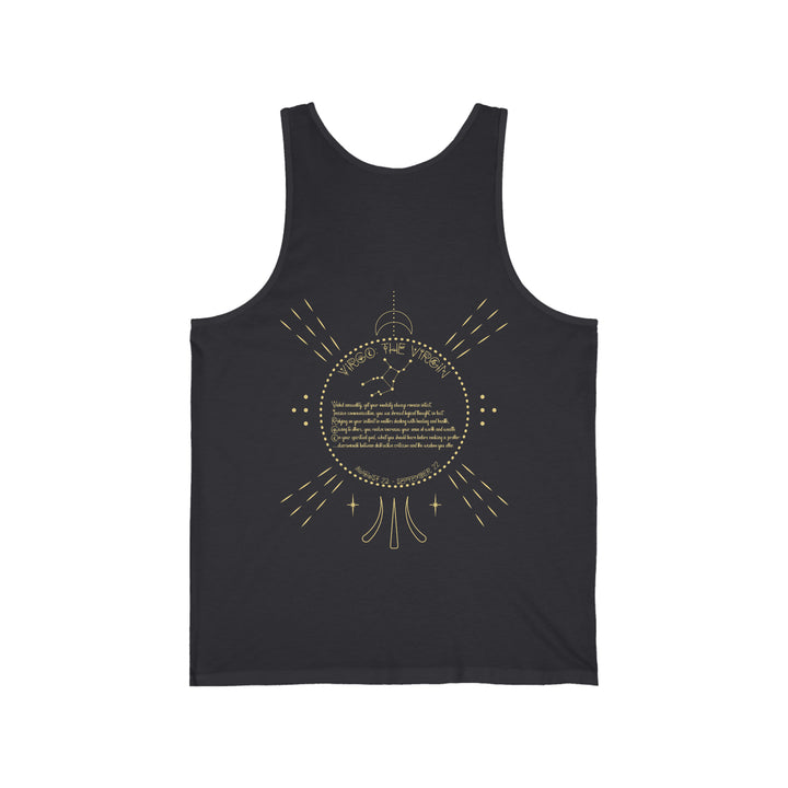 Written in the Stars Unisex Jersey Tank - Virgo