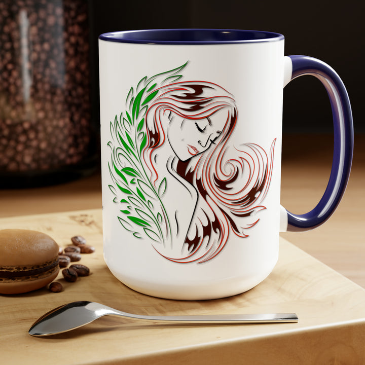 Written in the Stars Two-Tone Coffee Mugs - 15oz - Virgo