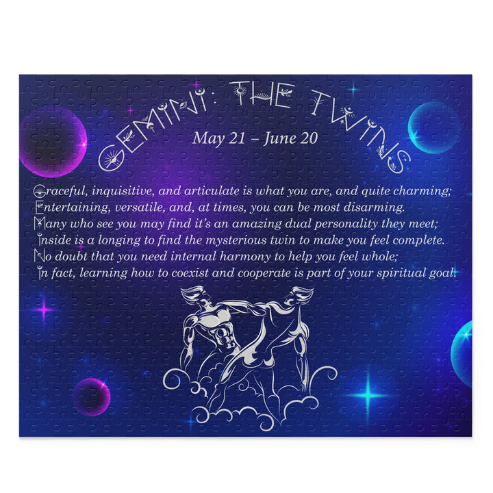 Gemini Acrostic Poem Puzzle
