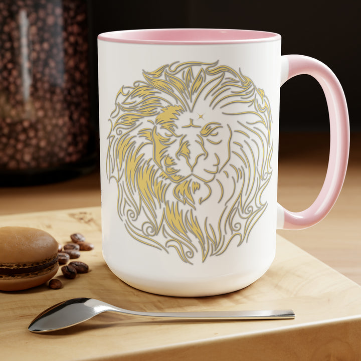 Written in the Stars Two-Tone Coffee Mugs - 15oz - Leo