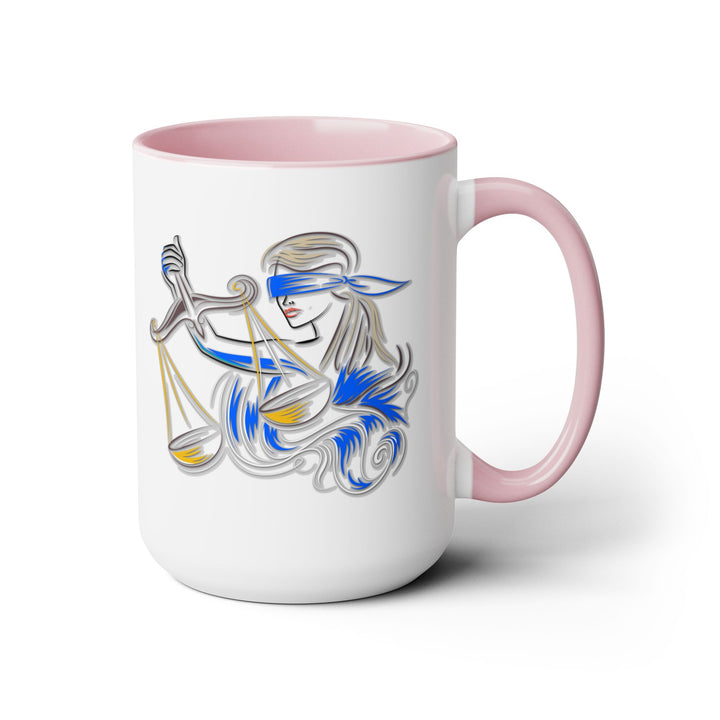 Libra Two-Tone Coffee Mugs - 15oz