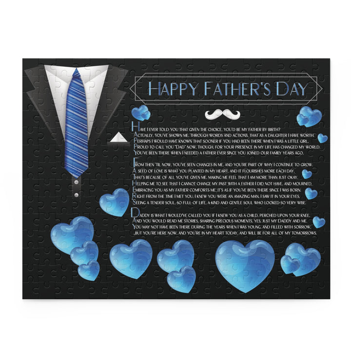 It's Just a Phrase "Happy Father's Day" Acrostic Puzzle for Step-Father
