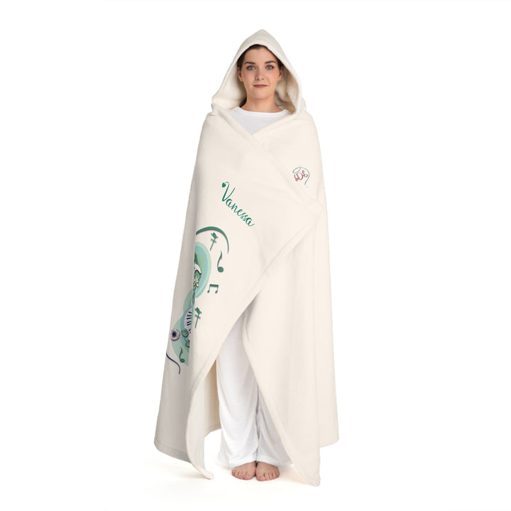 Forever Friends Hooded Sherpa Fleece Blanket - Personalized