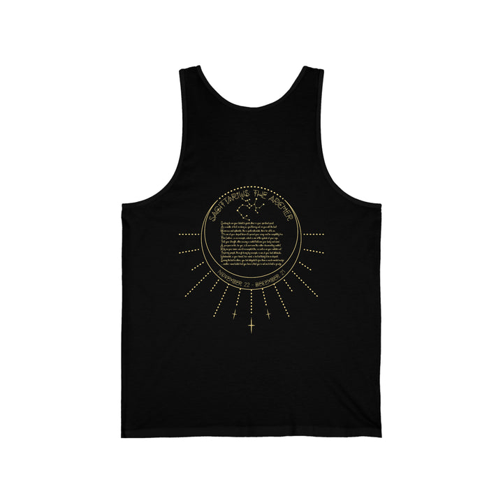 Written in the Stars Unisex Jersey Tank - Sagittarius