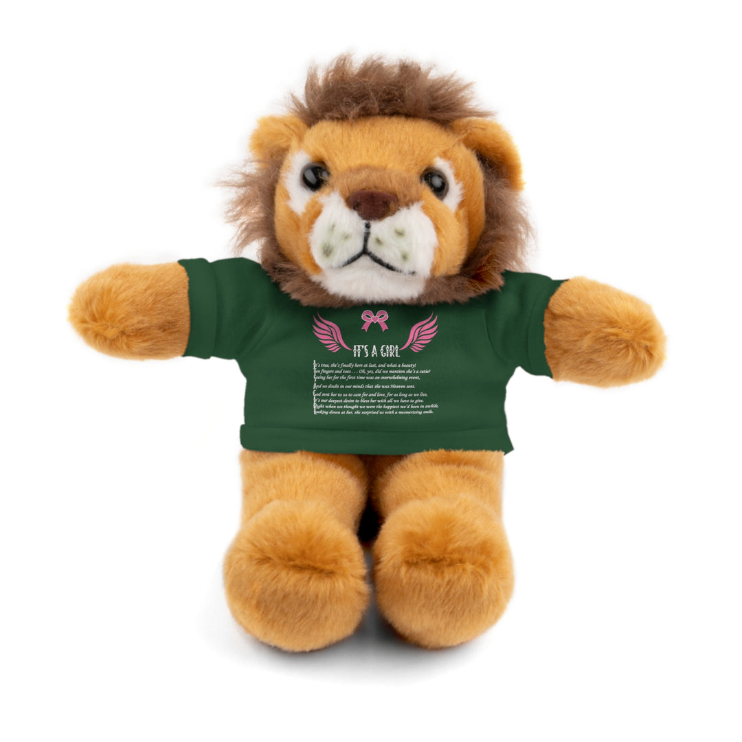 Baby Steps Stuffed Animals with Tee - It's a Girl
